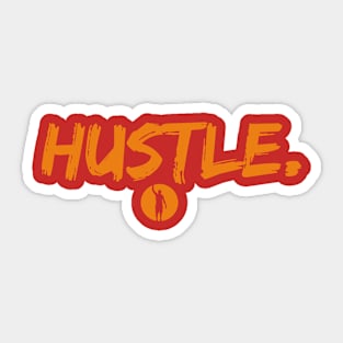 Hustle Tee Sticker